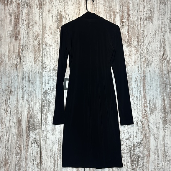 Norma Kamali TURTLENECK DRESS TO KNEE Size S NWT - Picture 11 of 11